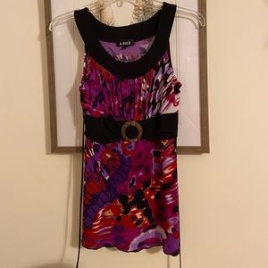 A. Byer Professional Tank with Butterfly Design